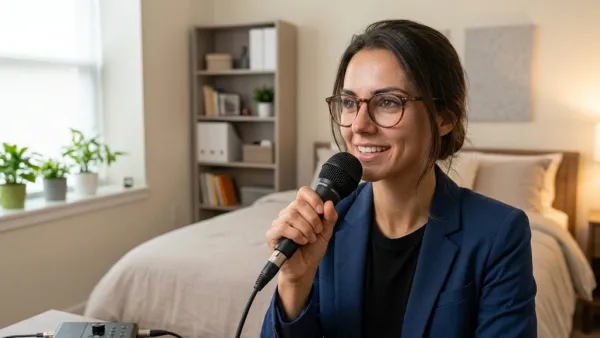 Hailey the storyteller recording brand audio
