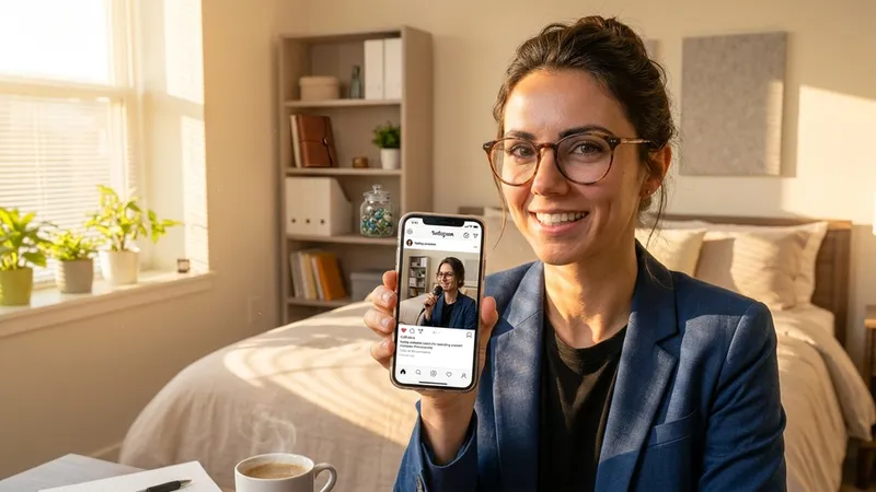 The same storyteller generating a social video