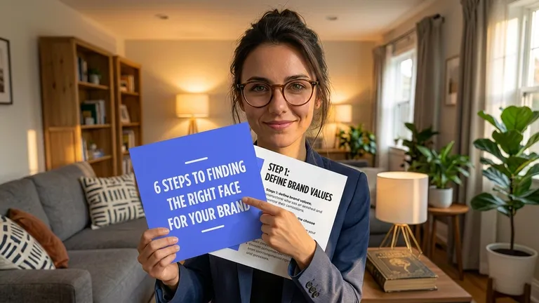 Hailey the storyteller in a LinkedIn carousel post